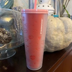 Starbucks Frosted lips tumbler